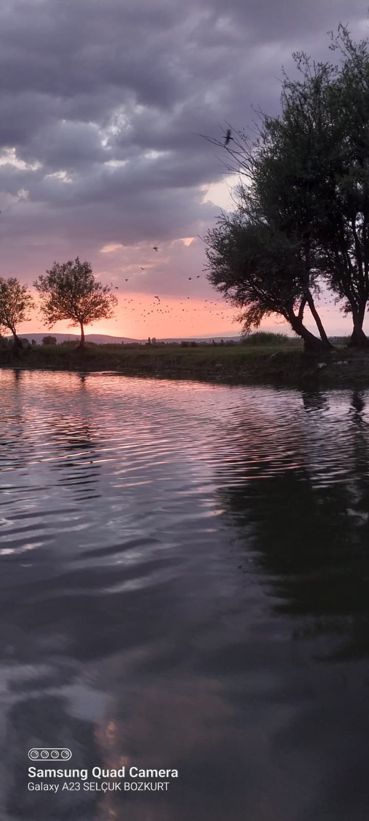 Akşam göl - Işıklı Gölü